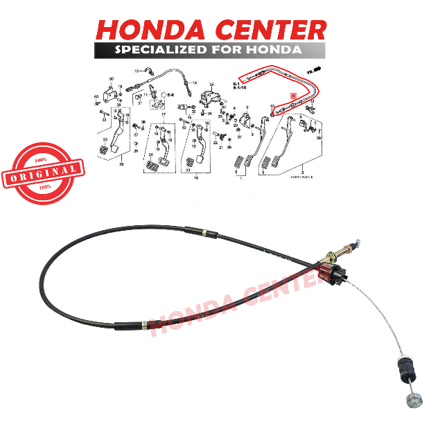 kabel cable sling tali gas honda city z sx8 1998 1999 2000 2001 2002 matik manual