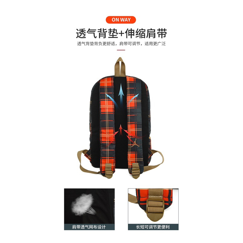 [NEW RELEASE✅]Ransel Nike Jordan Quilted Tartan Daypack Bagpack Backpack / Tas Nike Jordan Quilted Tartan / Ransel Tartan / Bagpack Tartan / Tas Sekolah Ransel Anak / Ransel Pria / Ransel Kuliah Kantor Kerja Sekolah