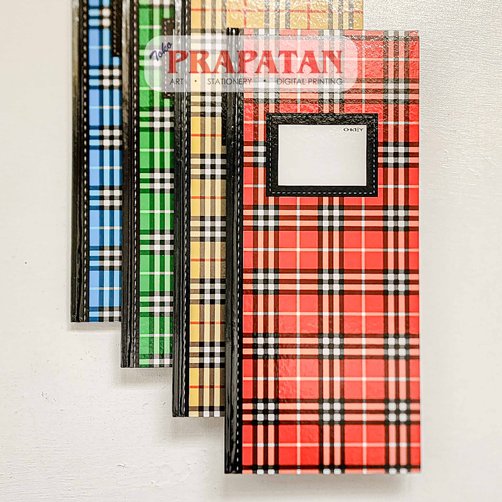 

Okey BK Folio Baster Hardcover Notebook 100lbr | Buku Tulis Catatan