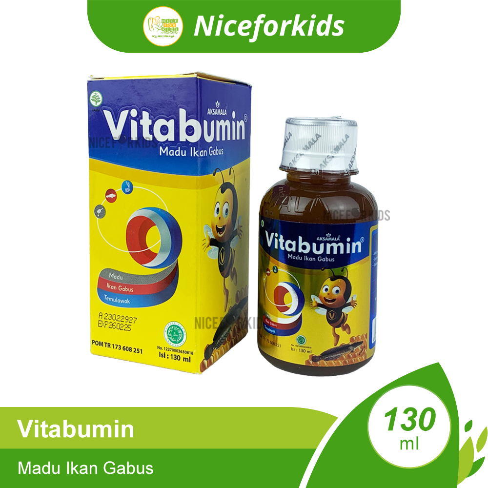 Vitabumin Madu Ikan Gabus 130 ml / Madu Multivitamin Anak