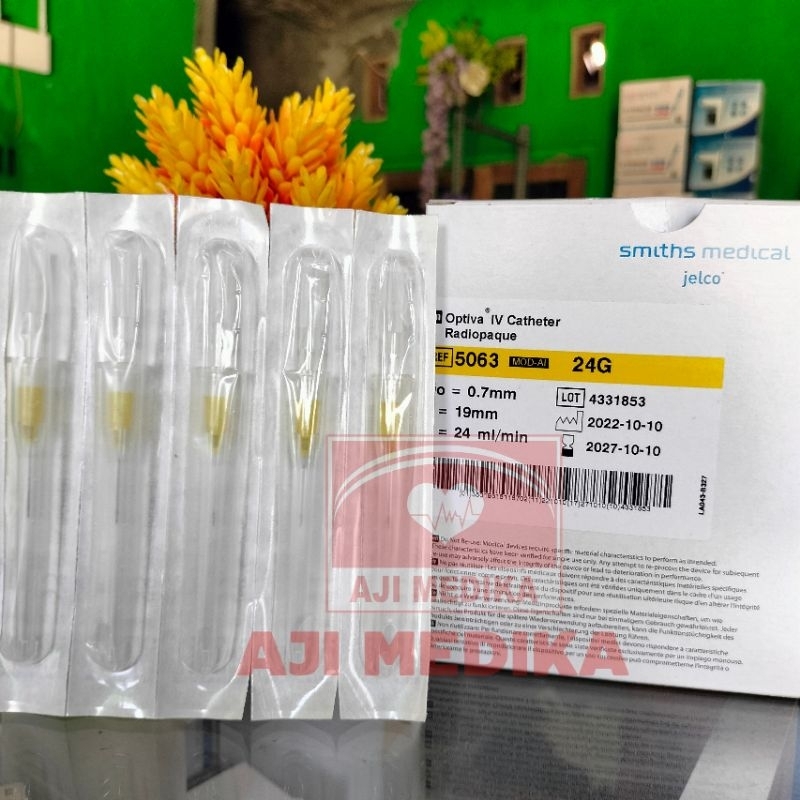 IV Cateter24G Smiths Medical abbocat