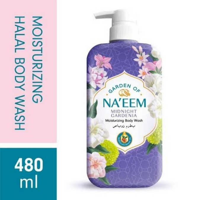 GARDEN OF NA'EEM Moisturizing Body Wash 480ml ❤ jselectiv ❤ Sabun Mandi (Body Wash) NA'EEM