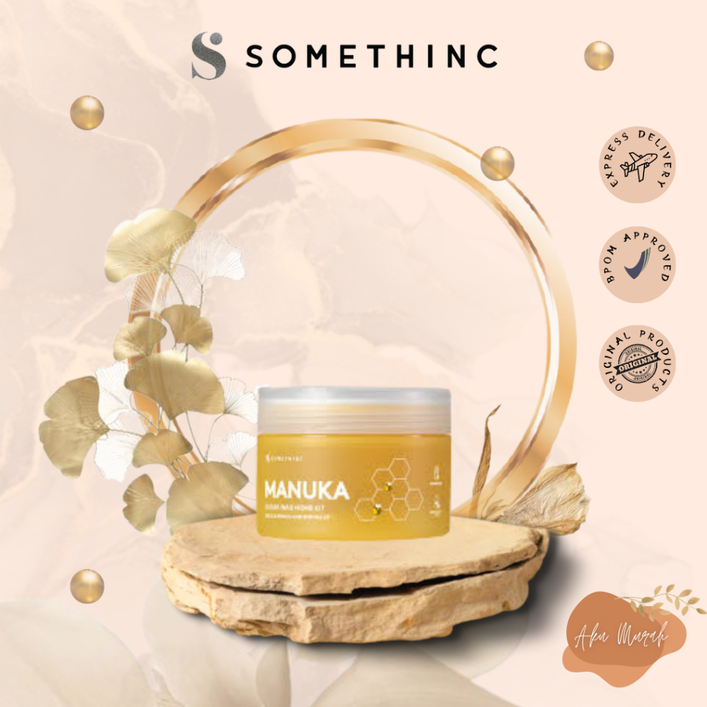 ✨ AKU MURAH ✨ SOMETHINC Manuka Sugar Wax Home Kit 200 GR ORIGINAL