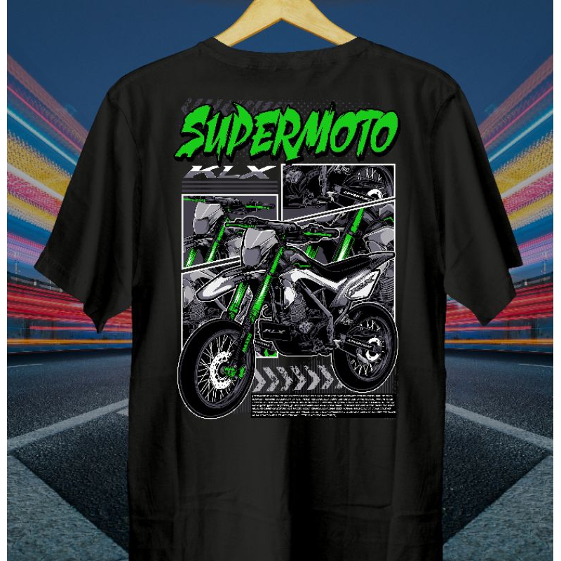Kaos Motor KLX Supermoto // Kaos KLX Supermoto