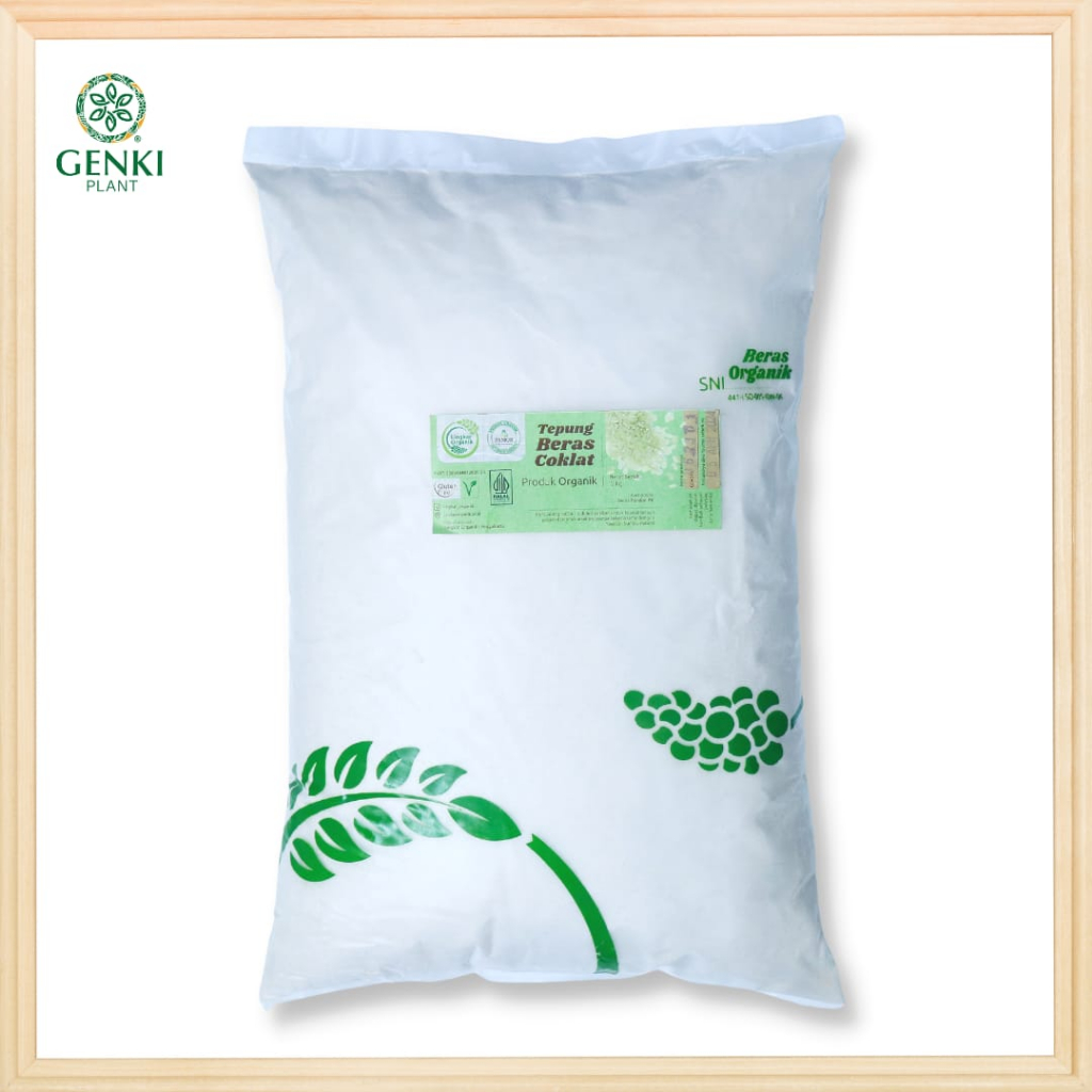 

Lingkar Organik Tepung Beras Coklat - 5 kg