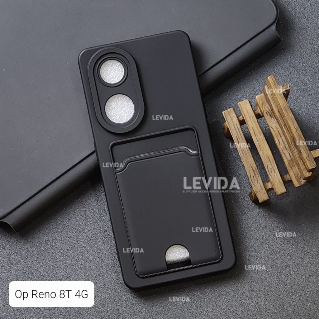 Oppo Reno 8t 4g Oppo Reno 8t 5g Card Case Pro Camera Slot Kartu Case Oppo Reno 8t 4g Oppo Reno 8t 5g