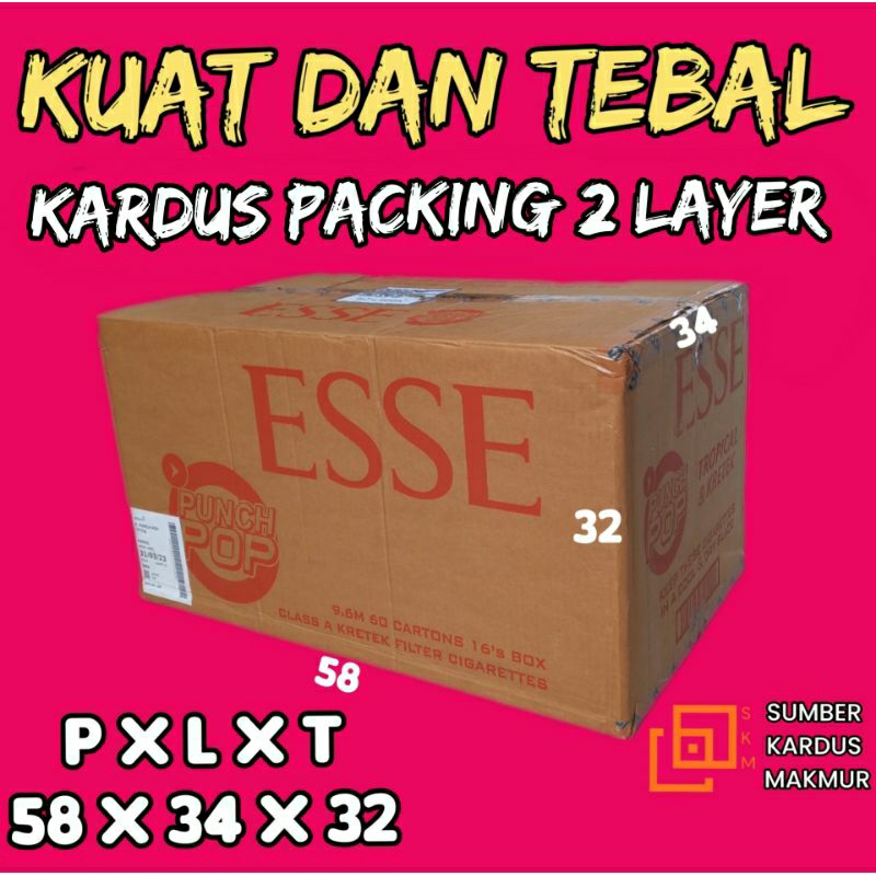 

KARDUS PACKING 2 LAYER