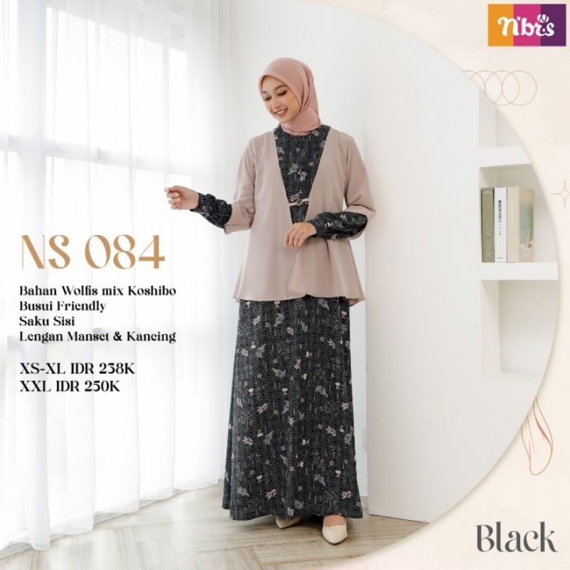 Nibras gamis Ns084