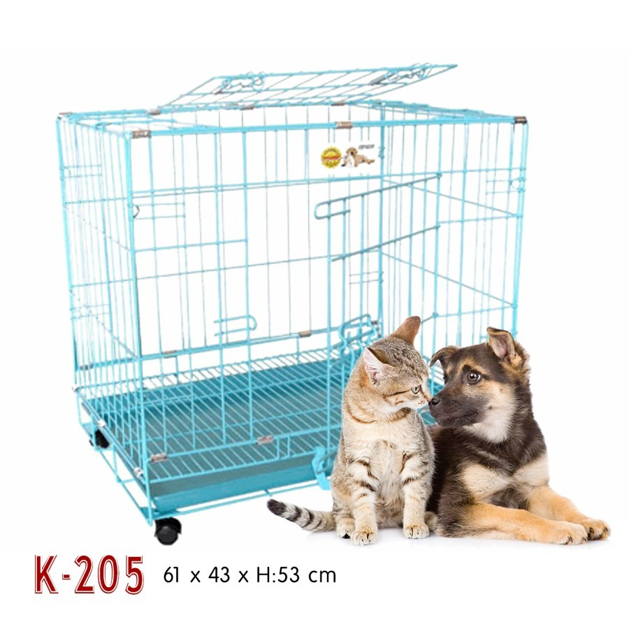 Kandang Anjing Kucing Octagon K205 RODA - Kandang Hewan