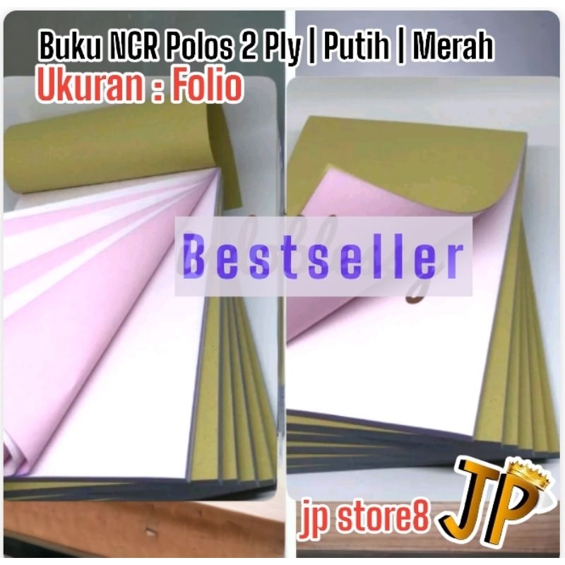

NOTA KOSONGAN POLOS NCR 2 PLY FOLIO & A4 LANGSUNG TEMBUS - SIAP KIRIM