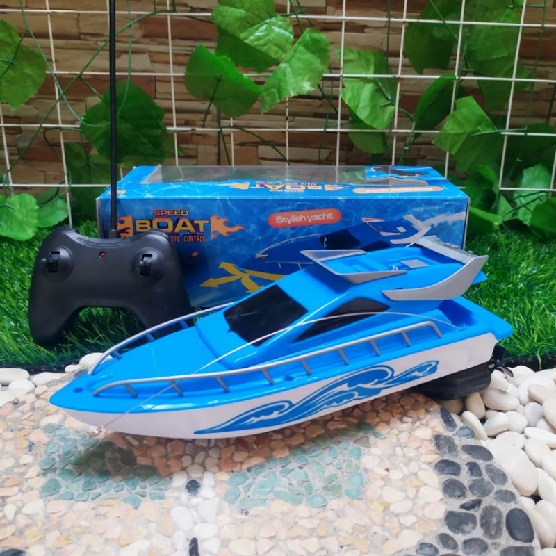 RC SPEED BOAT RACING ANAK EDUKATIF - RC KAPAL BOAT RACE ANAK - MAINAN KADO