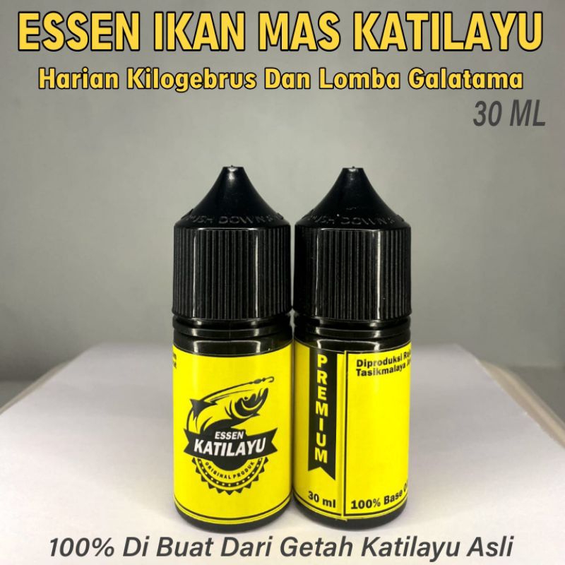 Essen Katilayu Ikan Khusus Ikan Mas Rame Dan Indukan, Essen Katilayu 100% Murni Dari Getah Katilayu 
