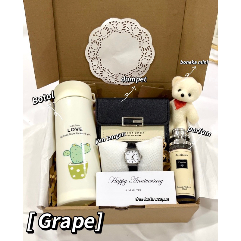 [DMPT] KADO HAMPERS GIFT BOX HADIAH ULANG TAHUN CEWEK WANITA PEREMPUAN PACAR WISUDA ANNIVERSARY BIRTHDAY PERNIKAHAN WEDDING HARI RAYA IBU GURU VALENTINE