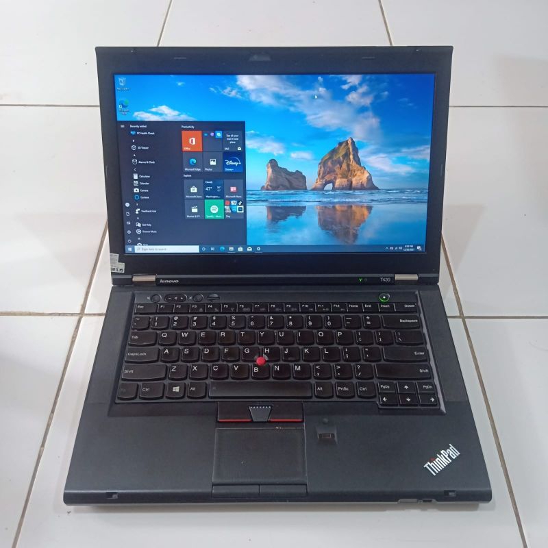 Laptop Lenovo Thinkpad T430 Core i5-3320M Ram 4Gb/HDD 320Gb Full aplikasi