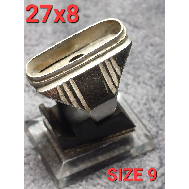 EMBAN RING MONEL 27X8 SIZE,9