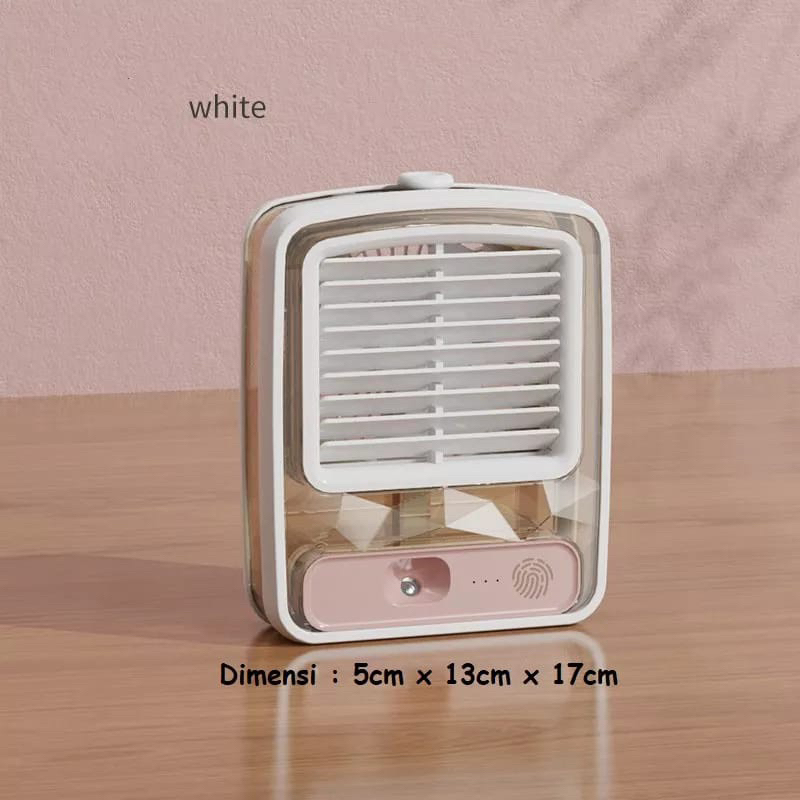 Kipas AC Portable Mini Fan / Air Cooler Humidifier Pendingin