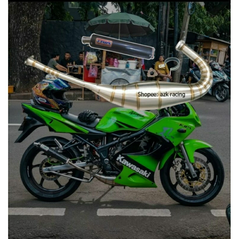 Knalpot Ninja Rr 150Rr Tyga Black series