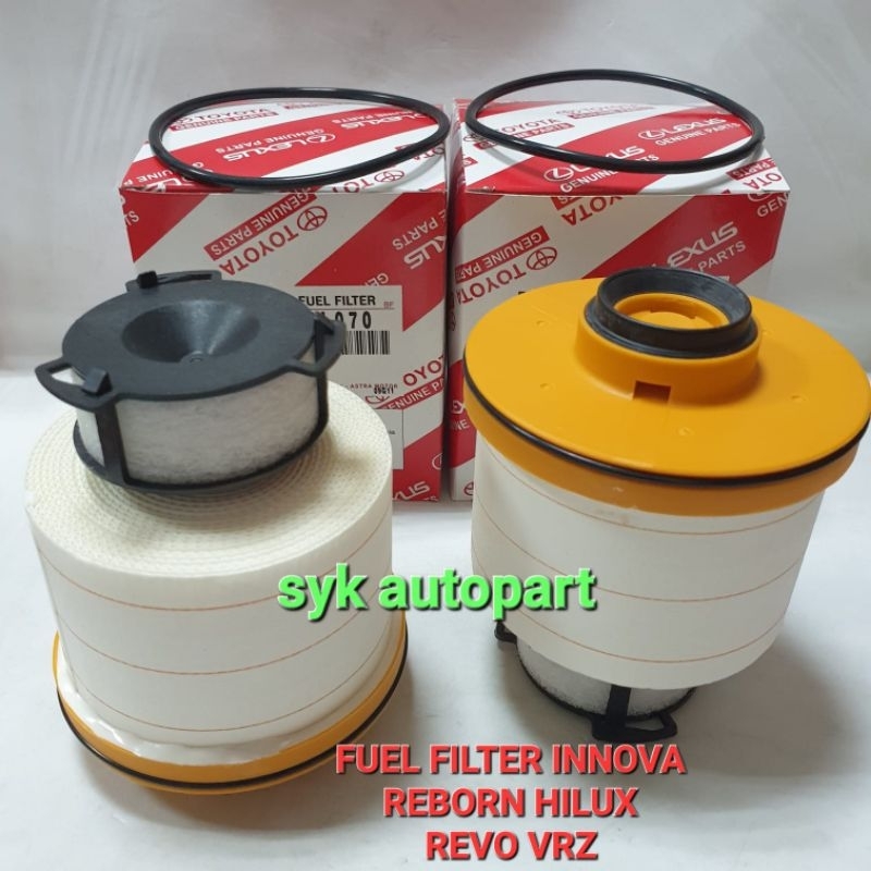 FUEL FILTER FILTER SOLAR HILUX INNOVA REBORN FORTUNER VRZ23390-0L070