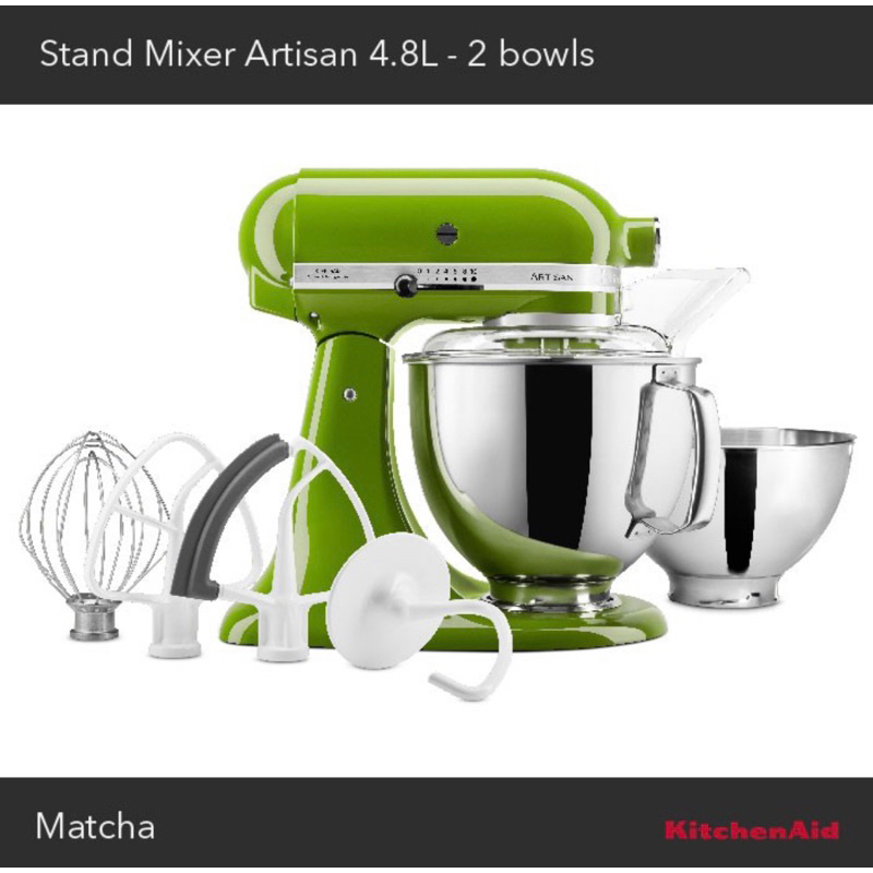 KitchenAid Artisan Stand Mixer 4.8 L 5KSM175PSEMA MATCA GREEN