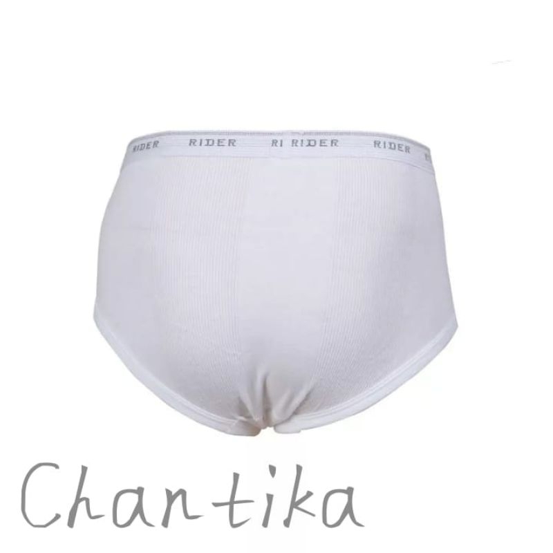 RIDER Celana dalam Pria Classic R 125 B Cd Katun Brief man