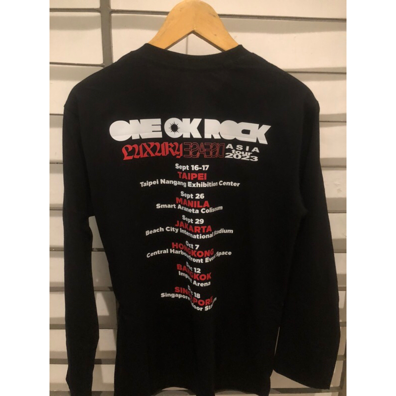 [PREMIUM] KAOS ONE OK ROCK LUCURY DISEASE ASIA TOUR 2023 CER. 4