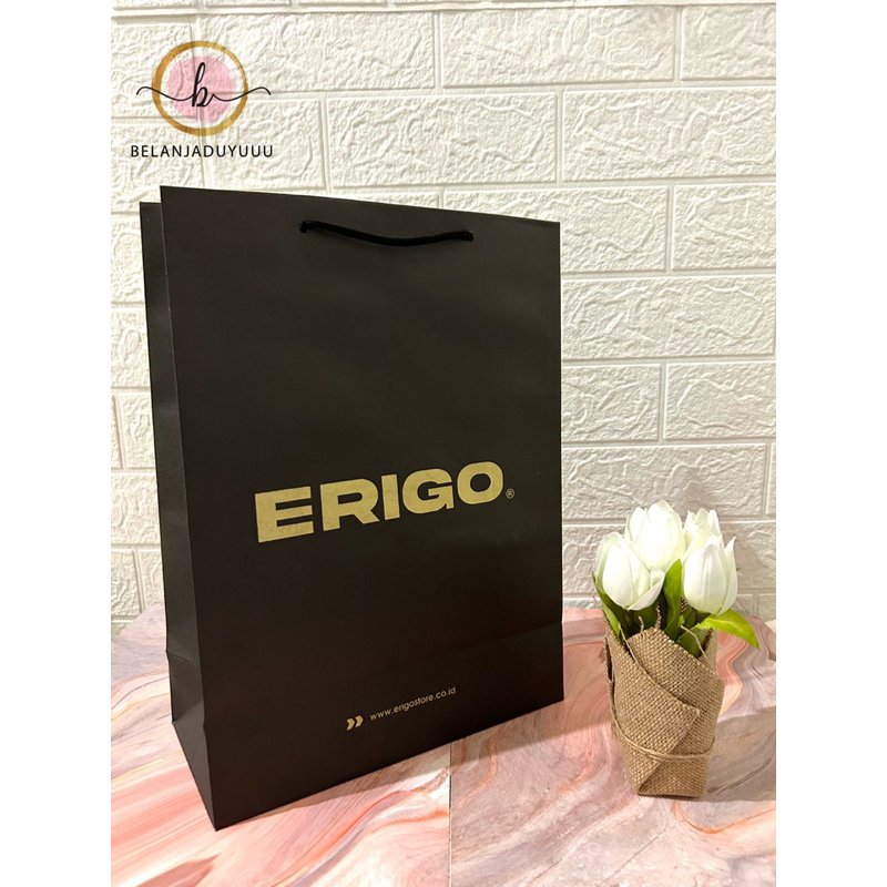 Paper Bag ERIGO Paper Bag Pembungkus Kado New