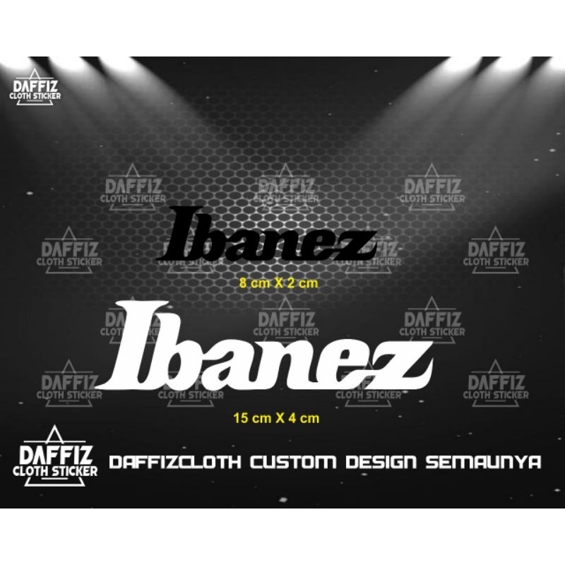 STICKER CUTTING IBANEZ