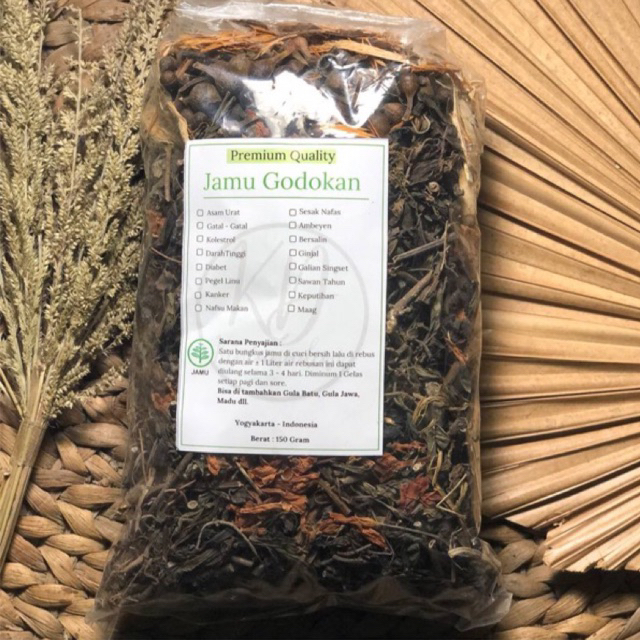 

JAMU GODOKAN | JAMU REBUSAN TRADISIONAL REMPAH HERBAL AMBEIEN/ AMBEYEN/ WASIR