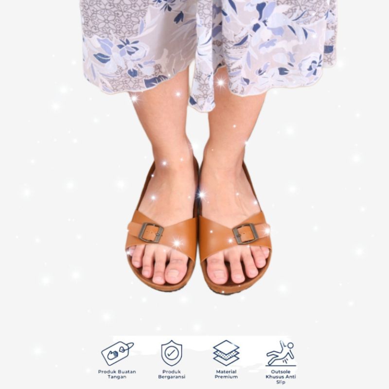 Sandal puyuh wanita terlaris xaxinara footwear