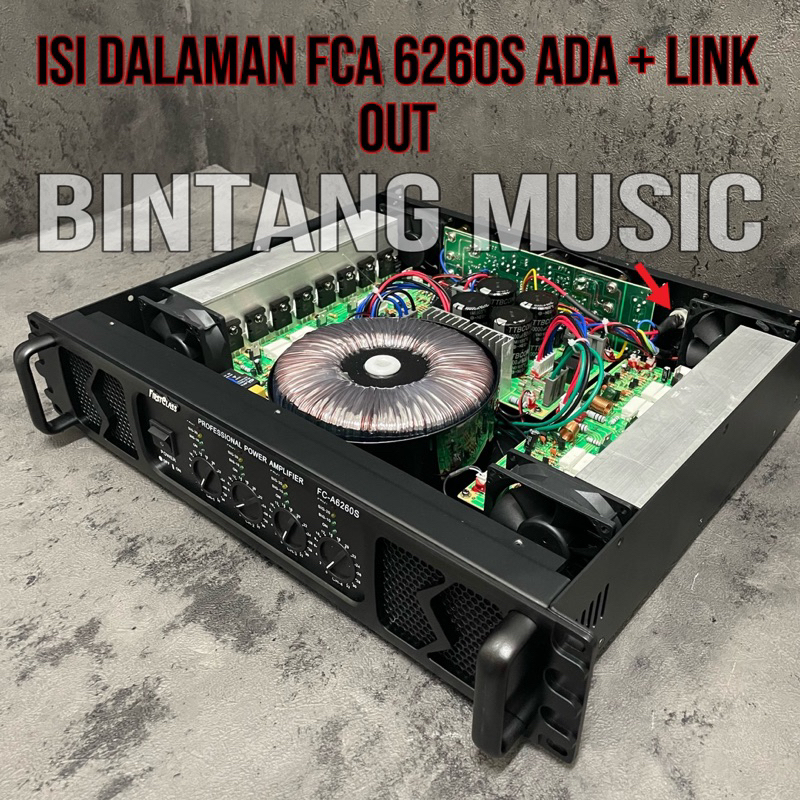 Power Amplifier Firstclass FC A6260 Original firstclass fc a6260