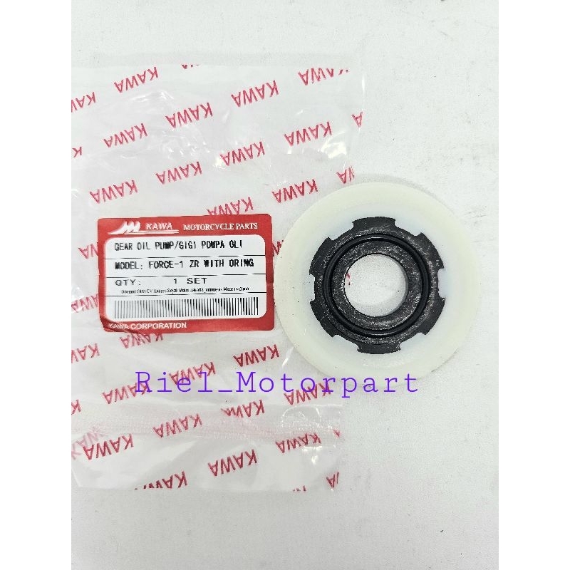 Gigi Pompa Oli (KAWA) F1zr / Force 1 / Fizr plastik rata gear pump oil only KAWA