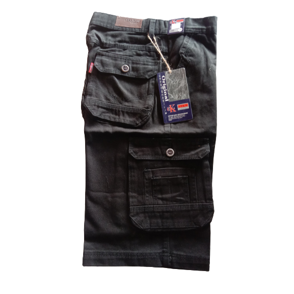 Cargo Pendek Pria Big Size Celana Pendek Jumbo Bahan Kanfas Cargo Pendek Ceka Size 27 Sampai Size 42