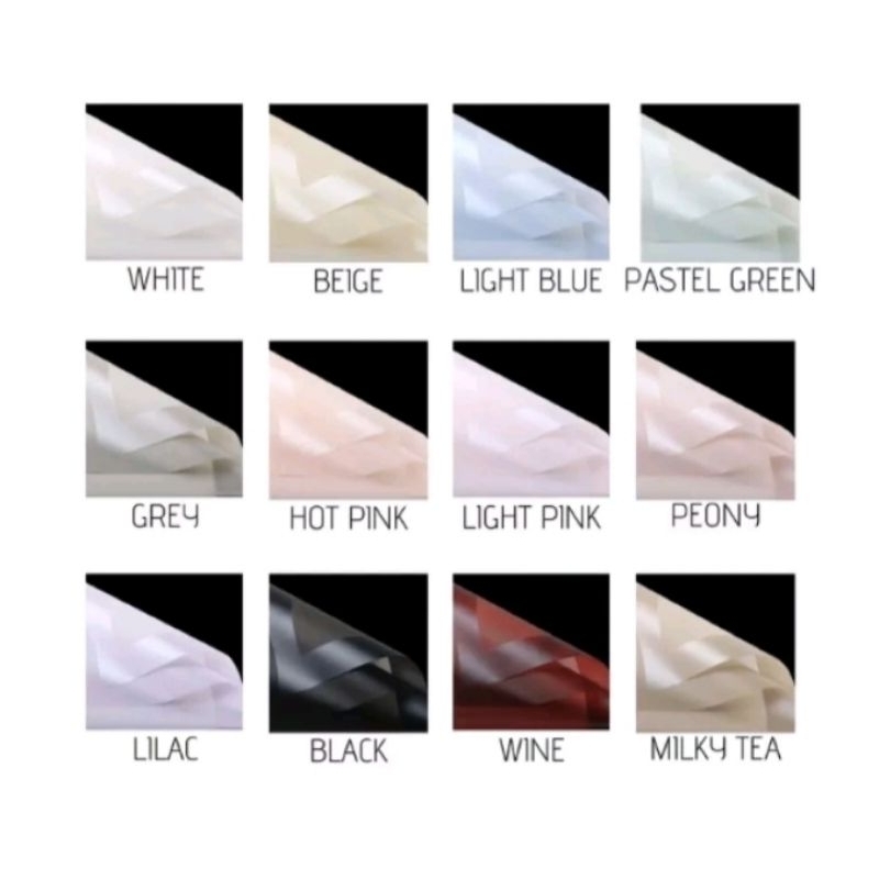 

Kertas Buket Cellophane/Flower Wraping/Kertas Buket