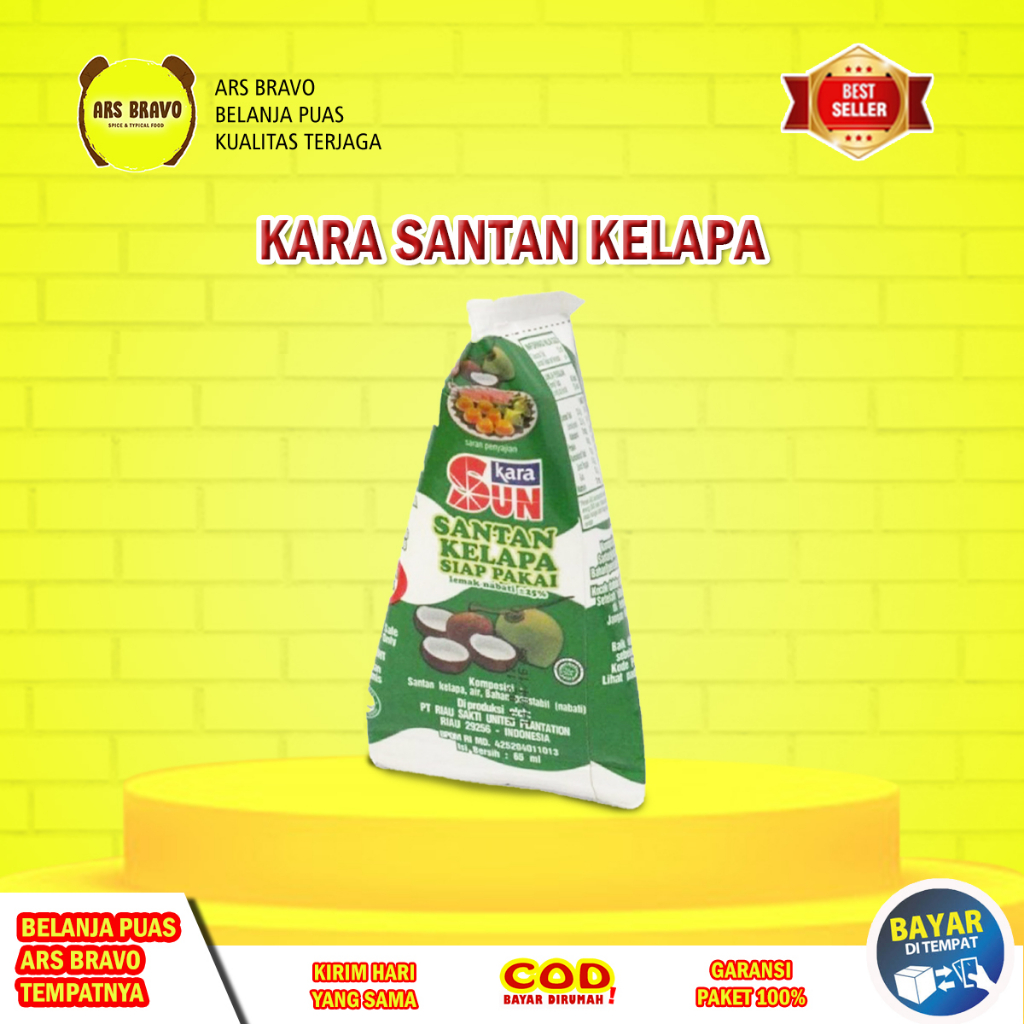 Kara Santan Kelapa 65 ml - ARS BRAVO JAKARTA