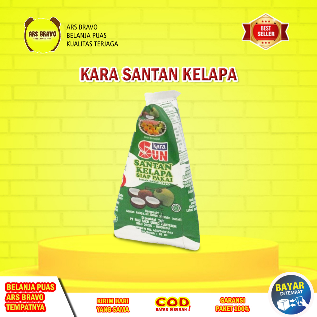 Kara Santan Kelapa 65 ml - ARS BRAVO JAKARTA