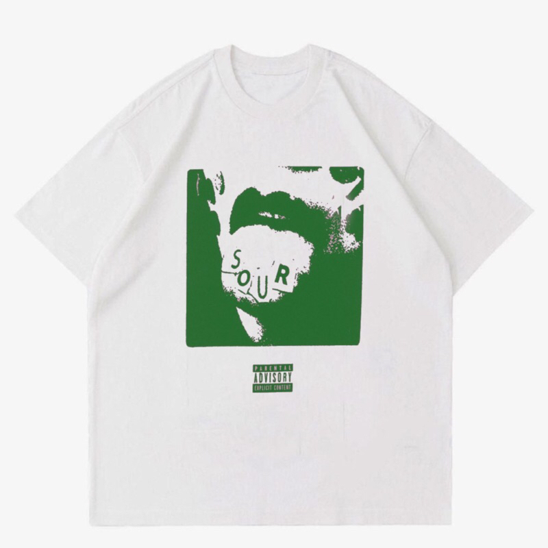 KAOS OLIVIA RODRIGO - SOUR | T-SHIRT OLIVIA RODRIGO OVERSIZE | BAJU MUSIK OLIVIA RODRIGO VINTAGE OVE