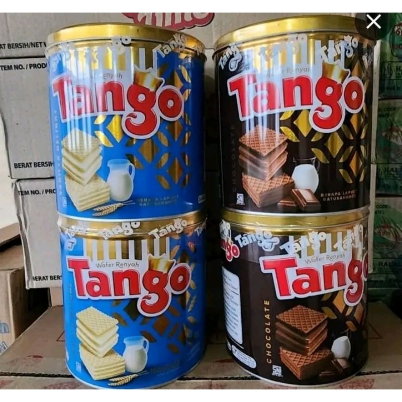 

Tango Wafer Renyah Kaleng / Tin 290 g Coklat 2bundle