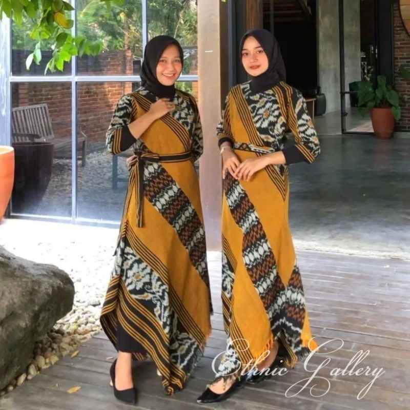 ETHNIC BAJU TENUN JEPARA MOTIF TORAJA SUMBA NTT LOMBOK