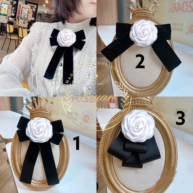 korean ribbon brooch // pita baju