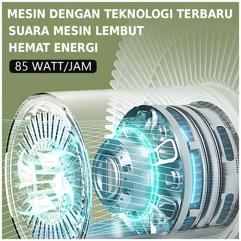 Kipas Angin FSJ40-2 Remot Stand Fan 16 inch dengan Remote Control Serbaguna