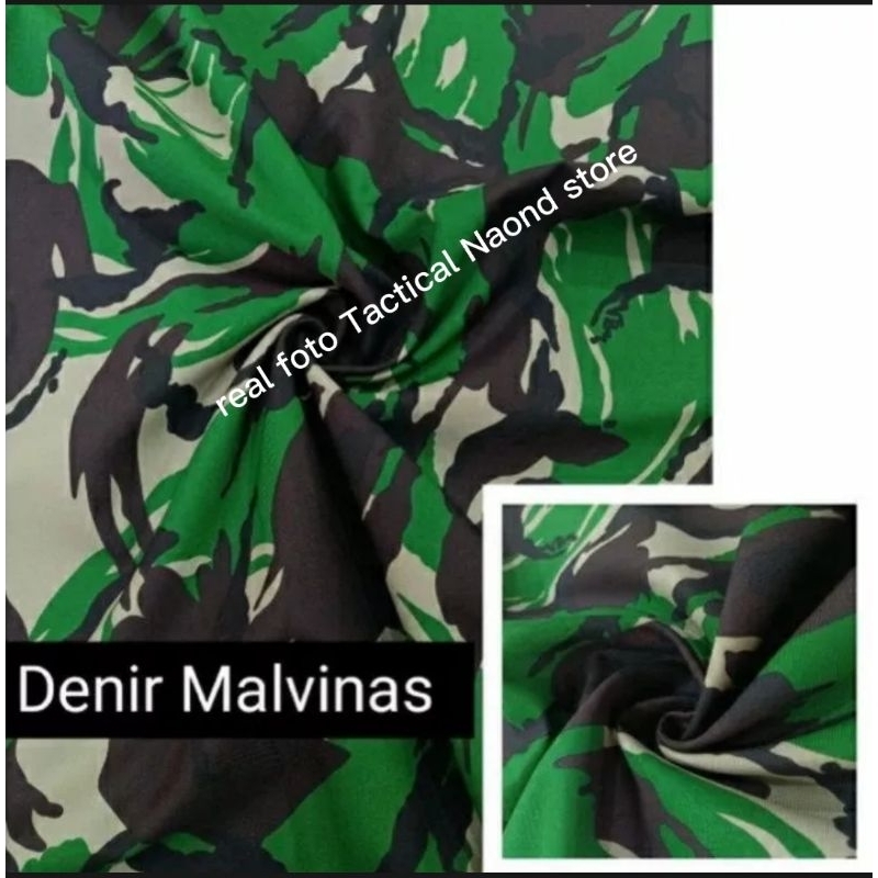 STELAN BAJU PDL DINIR MALVINAS/PDL TEMPUR VELBET PREMIUM/ PDL LORENG TNI DINIR