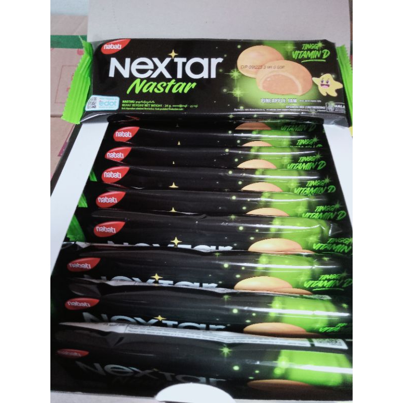 

Nabati Nextar pineapple/Nanas 34 gr (10 pcsx 34 gr )