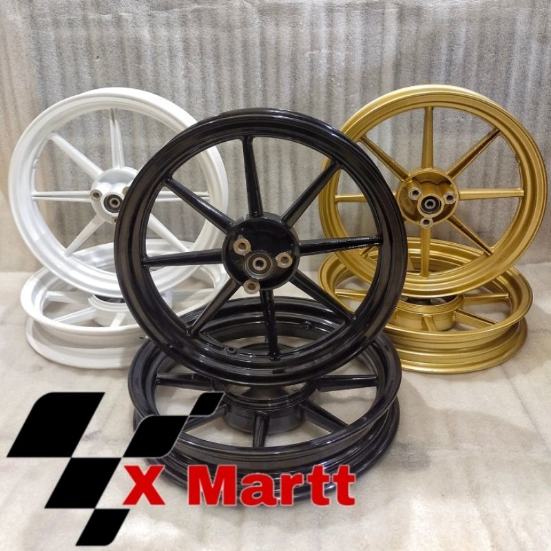Velg Racing Yamaha Mio J , Fino 115 , Soul GT 115 , X Ride 115 Merk V Rossi Venom Comet Palang 8