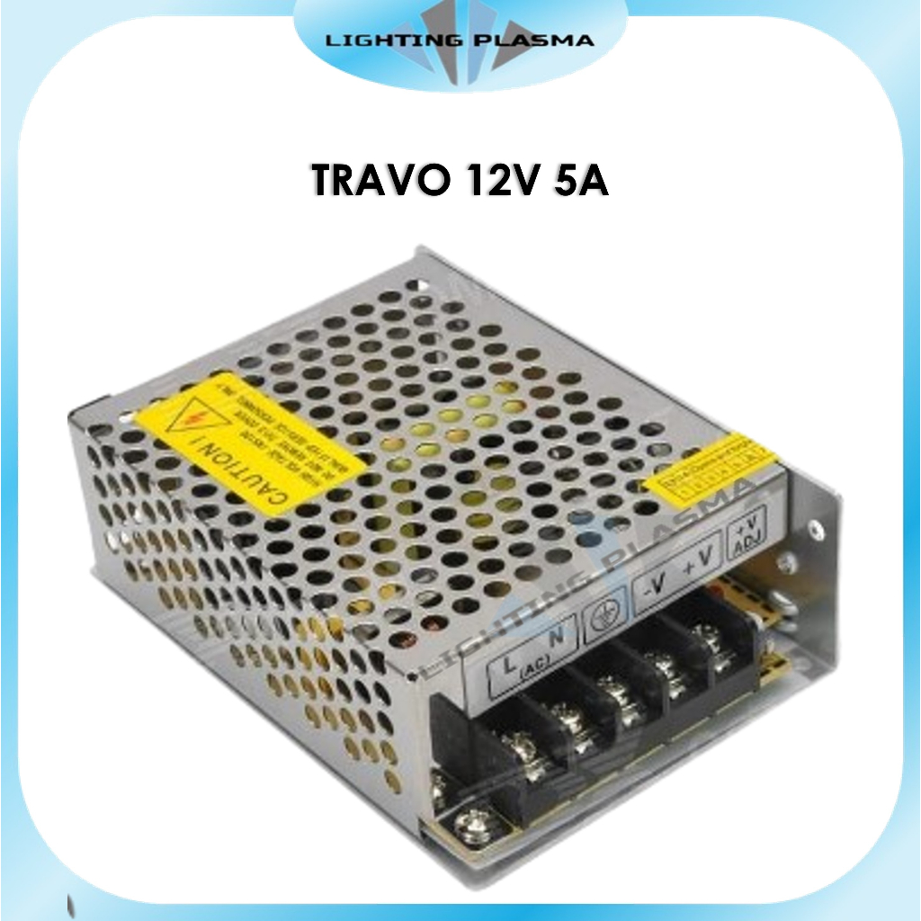 Travo 12V 5A Power Supply 12V 5A Adaptor 12V 5A