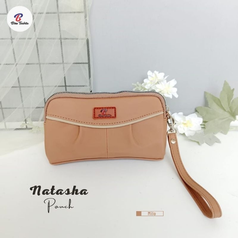 POUCH NATASHA BY BIRU TSABITA TAS WANITA MURAH BAHAN CHOCOLY