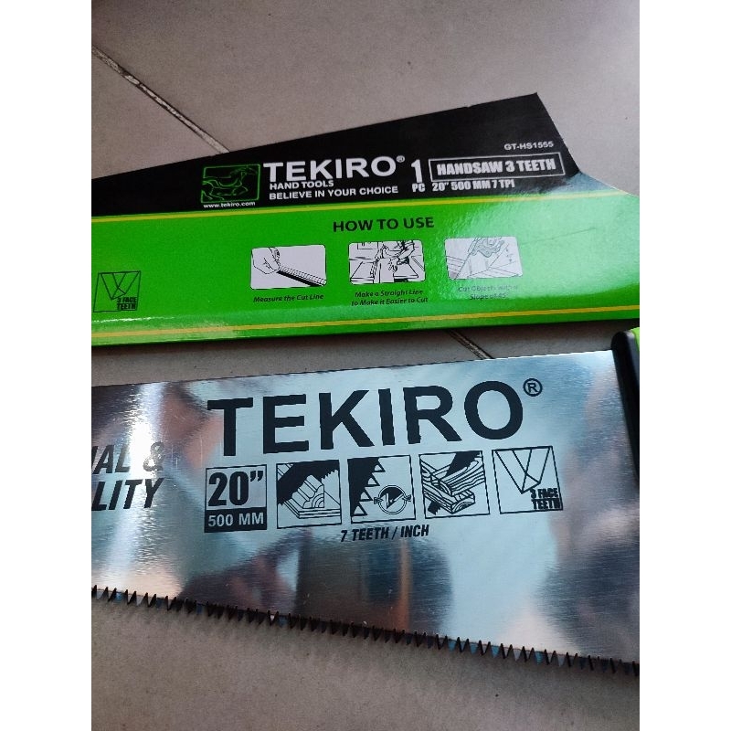 Tekiro HS1555 Gergaji kayu 3 Mata 20inch 20&quot; HS 1555