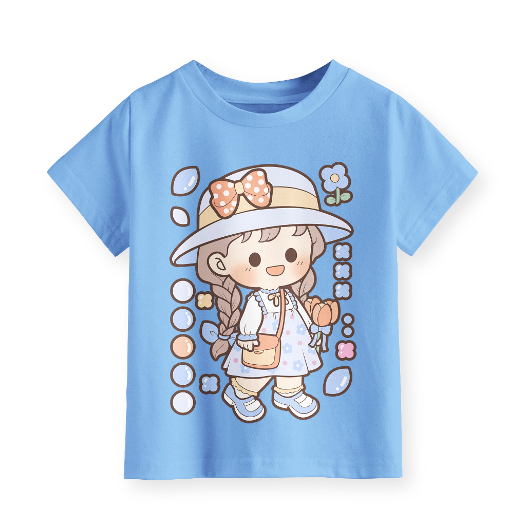 Kaos Anak Perempuan Terbaru Motif Roro Jump