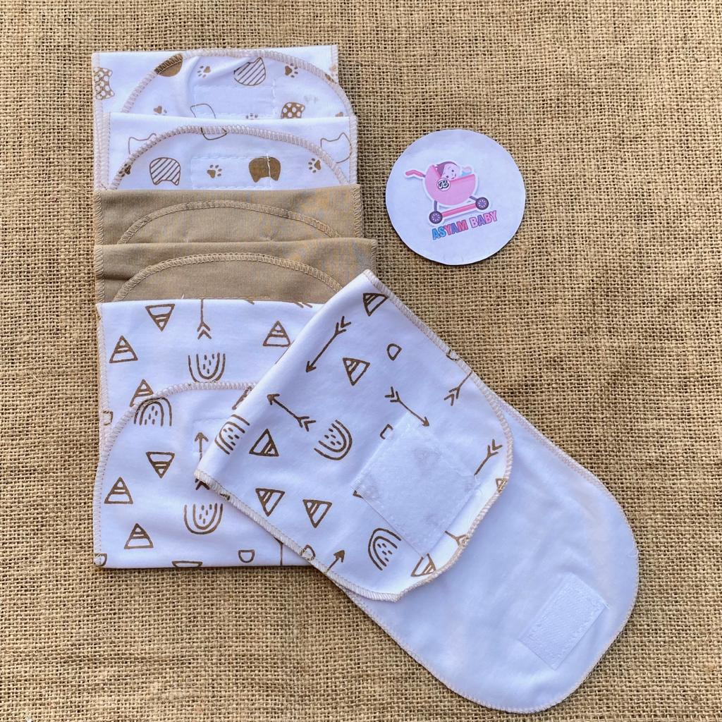 6 Pcs Gurita Bayi Baru Lahir SABLON Rekat Gurita Bayi Gurita Instant Asyam Baby