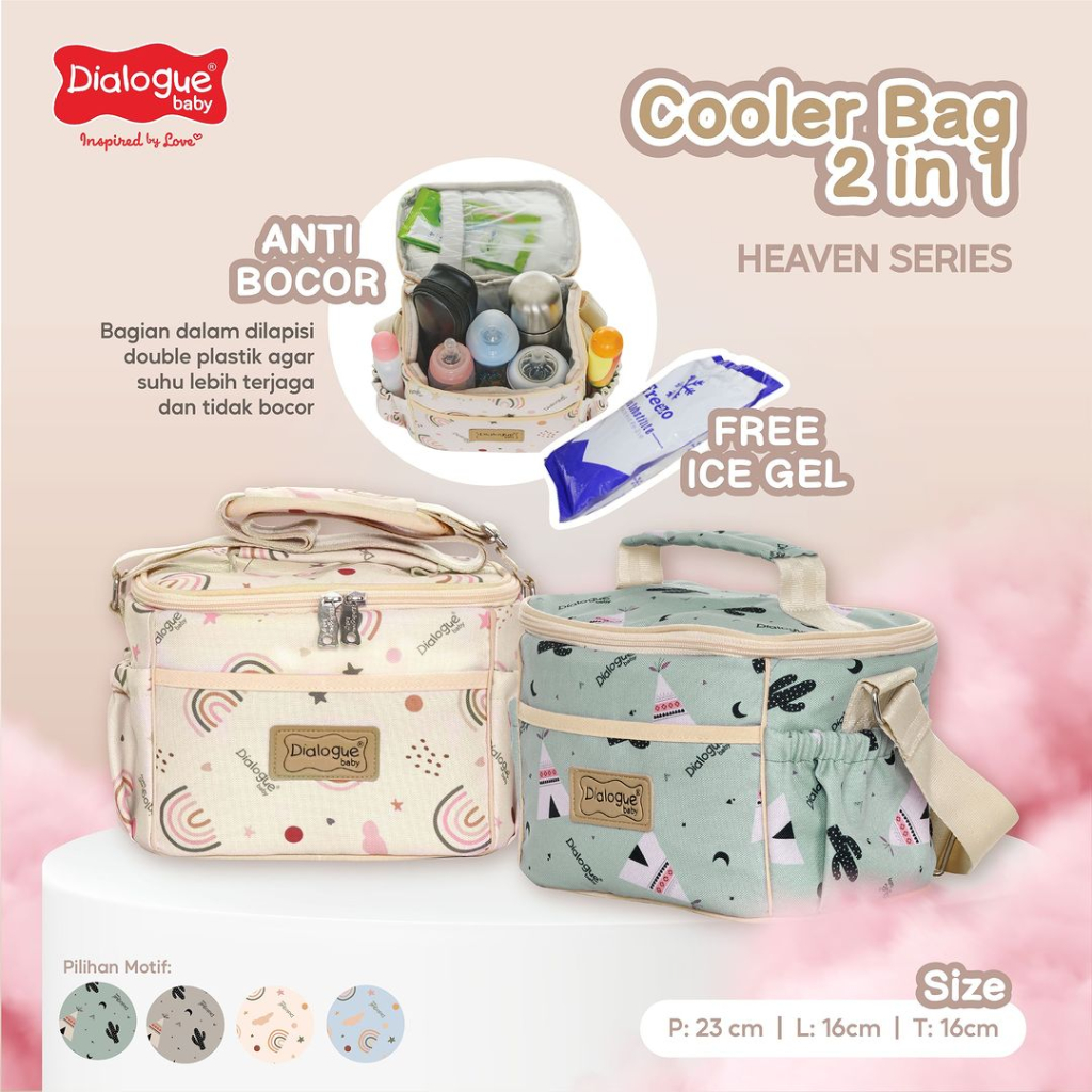 Cooler Bag 2 In 1 Heaven Series - DGC1016 - Dialogue Baby