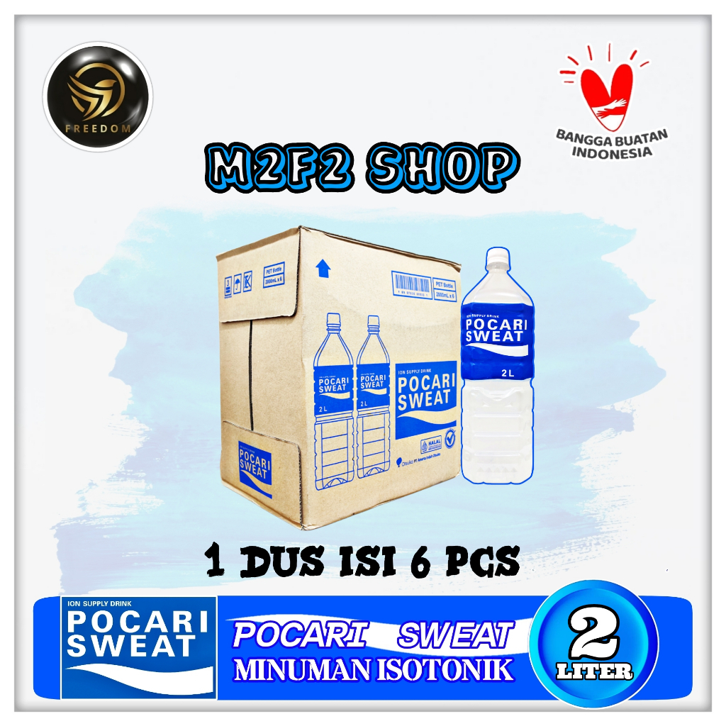 

Pocari Sweat Original Botol Plastik Pet - 2000 ml | 2 Liter (Kemasan Karton)